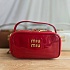 Женская лакированная сумка MIU MIU 20x12 см - Red