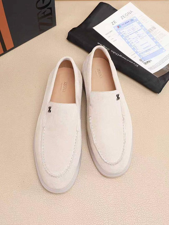 Мужские замшевые лоферы Ermenegildo Zegna