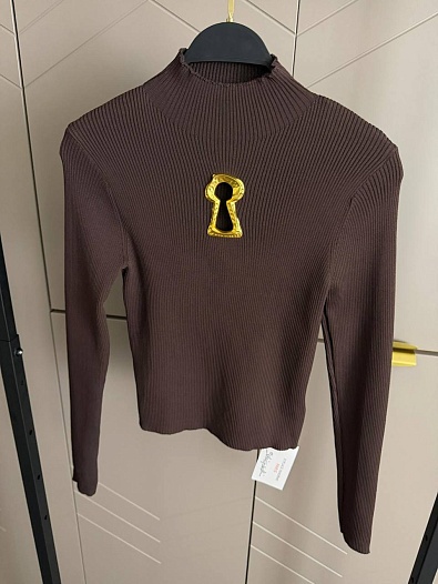 Женский лонгслив Schiaparelli Premium - Brown   