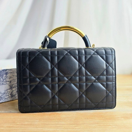 Кожаная сумка Dior Ange 23x16 см