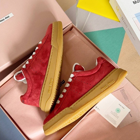 Женские кроссовки MIU MIU Premium - Red