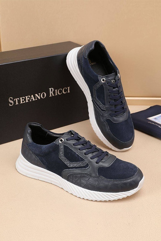 Мужские комбинированные кроссовки Stefano Ricci
