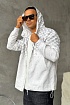Ветровка белого цвета Louis Vuitton Damier Spread Windbreaker