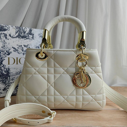 Женская сумка Christian Dior Lady D-Sire 25x18 см (6 расцветок)   
