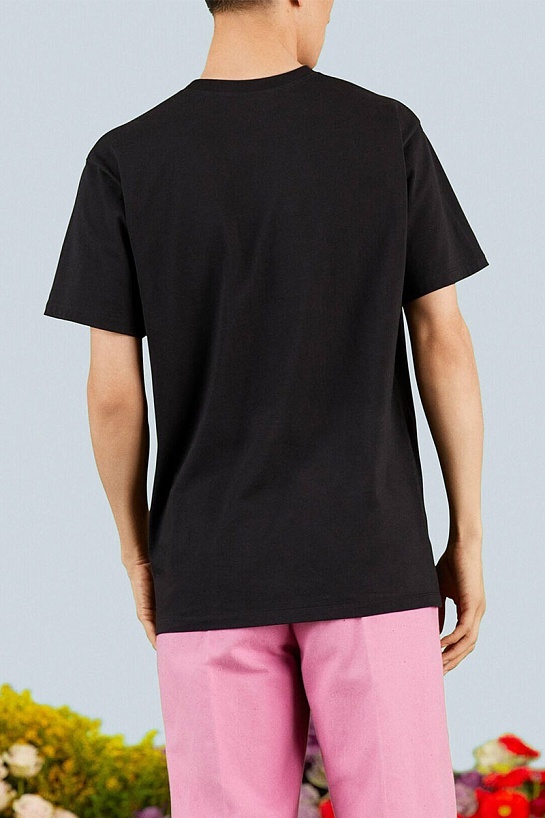 Чёрная оверсайз футболка Gucci Double G