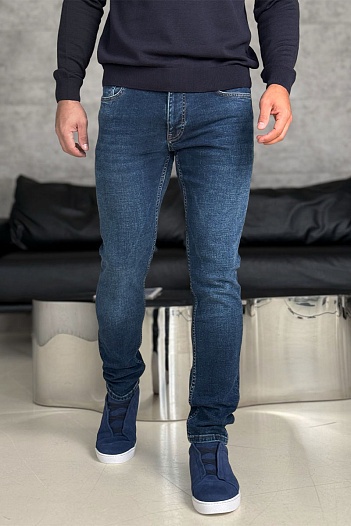 Мужские синие джинсы Hugo Boss   