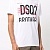 Мужская белая футболка Dsquared2 Brothers