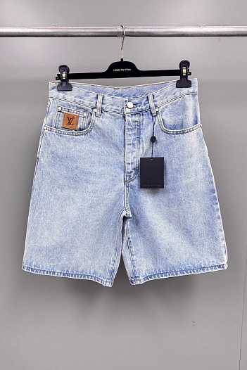 Джинсовые шорты Louis Vuitton Premium - Washed Indigo   