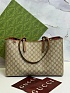 Кожаная сумка Gucci GG Emblem premium 38x25x15 см