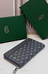 Кожаное портмоне Goyard Matignon GM premium 20x11x2.3 см