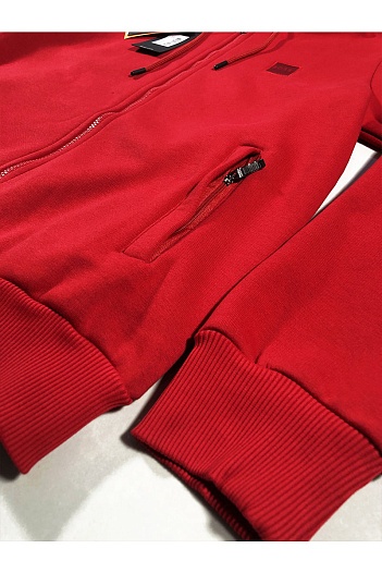 Утеплённый костюм на флисе Hugo Boss - Red / Black   