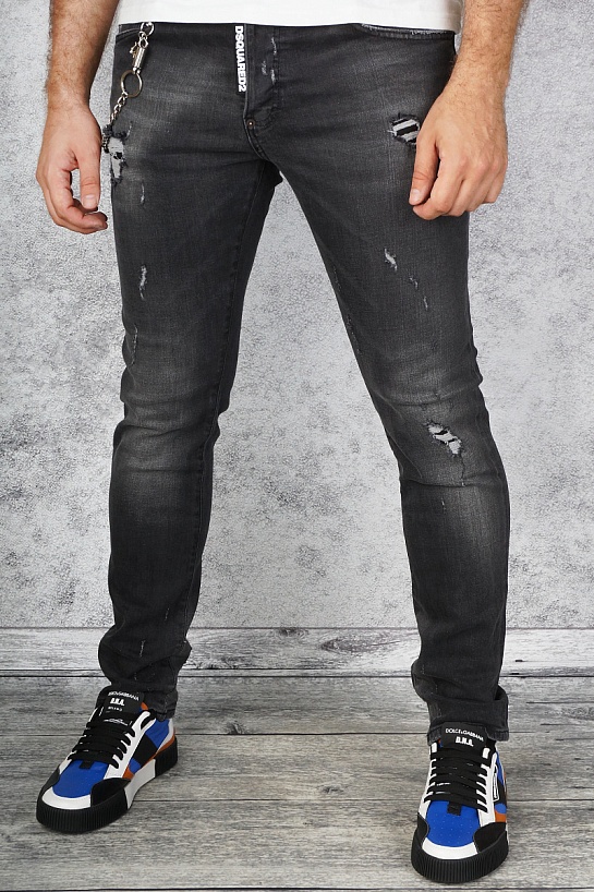 Мужские джинсы Dsquared2 - Black