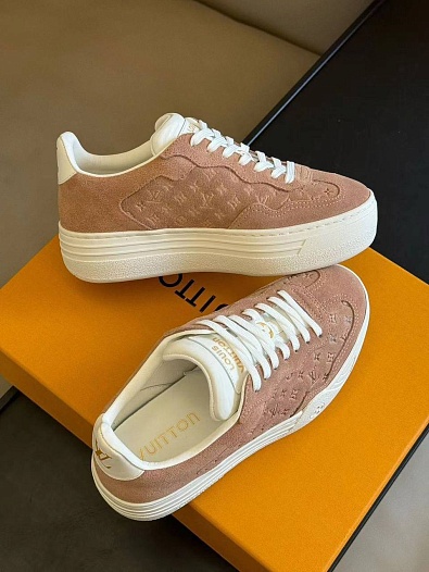 Женские кроссовки Louis Vuitton Groovy Monogram - Brown   