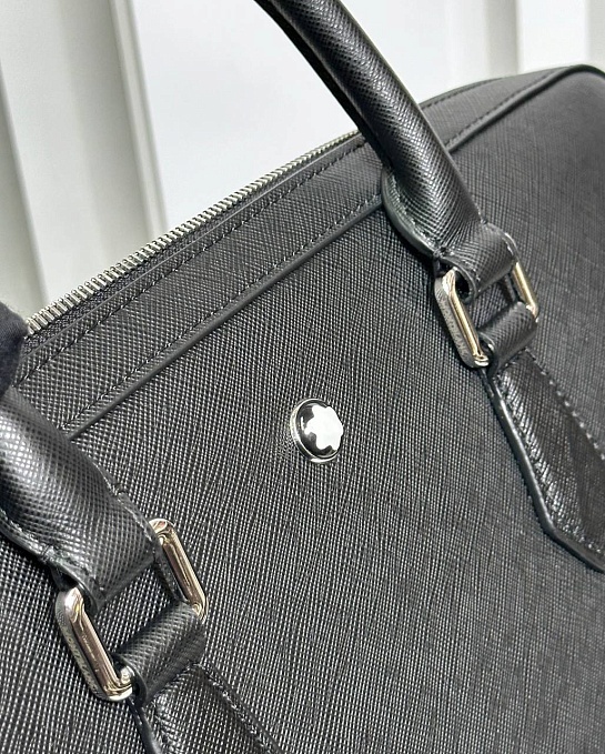 Кожаный портфель Montblanc Sartorial premium 39x28x5 см