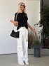 Женская чёрная футболка Loewe premium