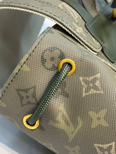 Кожаный рюкзак Louis Vuitton Christopher MM premium 39x32x12 см   