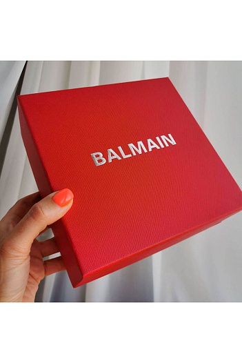 Кожаный ремень Balmain (длина 105 / 110 см)   