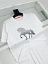 Мужская футболка Hermes horse logo - White