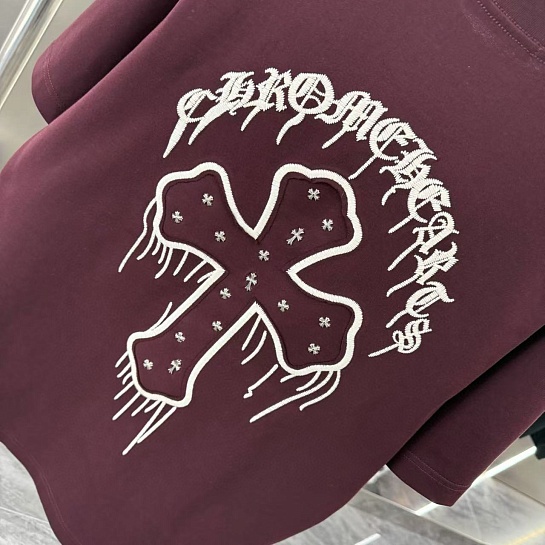 Оверсайз футболка Chrome Hearts Premium