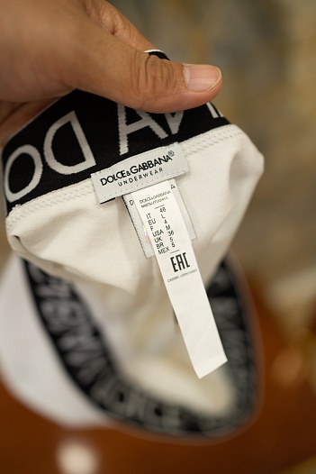 Набор нижнего белья Dolce & Gabbana белого цвета   