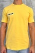 Мужская жёлтая футболка Hugo Boss logo print