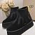Женские ботинки с мехомм UGG Deeper - Black