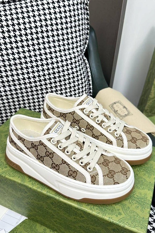 Женские кроссовки Gucci GG Screener premium