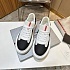 Комбинированные кроссовки Prada logo-stripe - Black / White