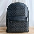 Кожаный рюкзак Coach monogram 39x30 см