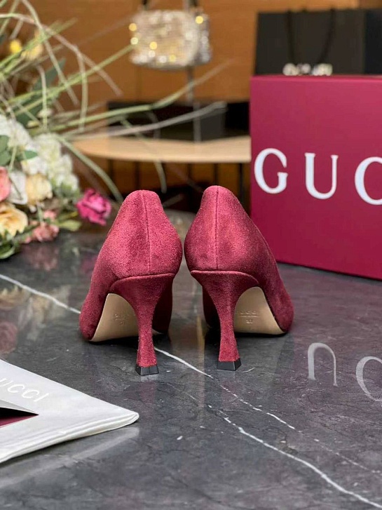 Женские замшевые туфли Chanel Alicia premium