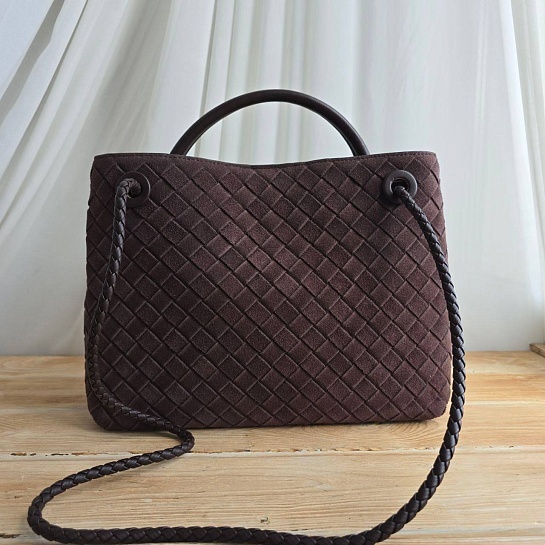 Замшевая сумка Bottega Veneta 30x23 см