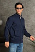 Кофта тёмно-синего цвета Stone Island Zip-Up Compass-patch