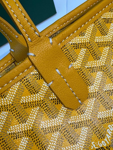 Кожаная сумка Goyard Artois premium 31x24x15 см   