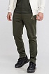Зелёные спортивные штаны Hugo Boss logo-embroidered
