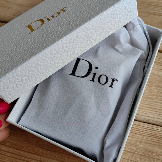 Кошелёк Dior Jacquard 10x7.5 см   
