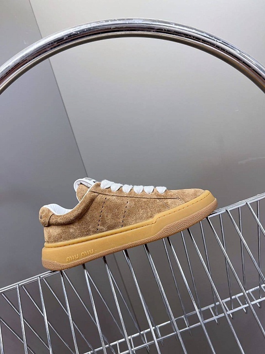 Женские кроссовки MIU MIU Premium - Brown