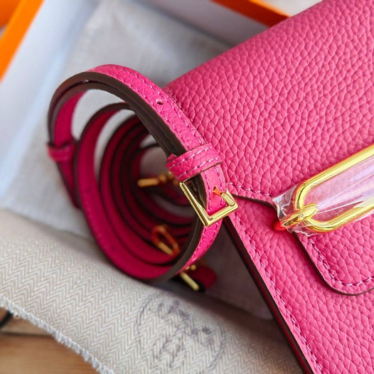 Кожаная сумка Hermes Helol 18x12 см   