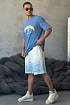 Мужские белые шорты Amiri paint splatter