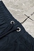 Тёмно-синие шорты Balenciaga Political Campaign logo