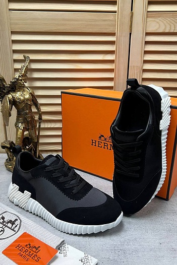 Мужские кроссовки Hermes Bouncing - Black   