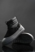 Ботинки с мехом UGG Classic Mini Lace-Up - Black
