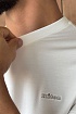 Мужская белая футболка Kiton