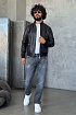 Мужская кожаная куртка Stefano Ricci premium