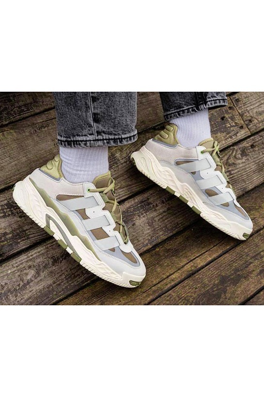 Кроссовки Adidas Niteball - Orbit Green / Magic Lime