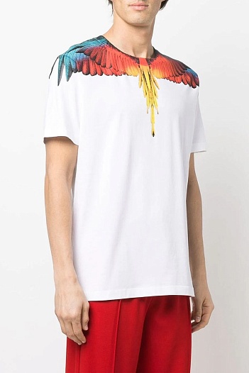 Белая футболка Marcelo Burlon County of Milan Icon Wings   