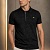 Чёрное мужское поло Etro embroidered-logo