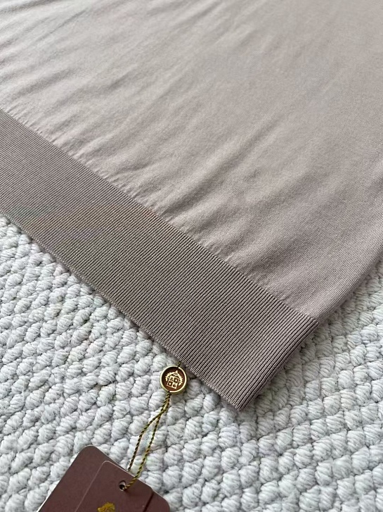 Мужское серое поло Loro Piana premium