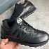 Зимние кроссовки с мехом New Balance 574 Leather - Black 