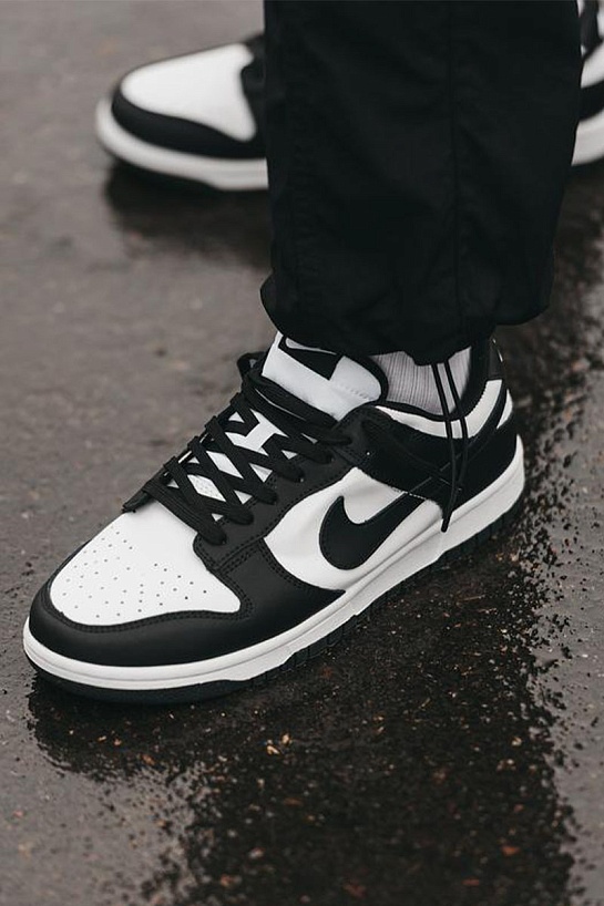 Кроссовки Nike Dunk Low - Black / White