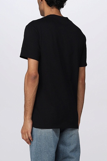 Мужская футболка Valentino чёрного цвета   